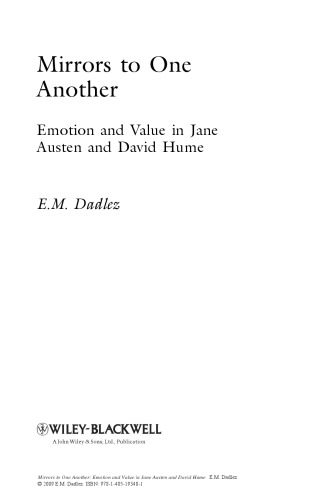 آینه به یک دیگر: احساس و ارزش در جین آستن و دیوید هیوم