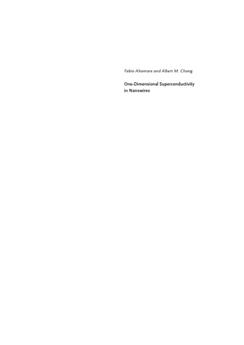 ﻿ابررسانایی یک بعدی در نانوسیم ها