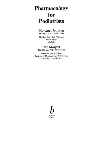 ﻿فارماکولوژی برای متخصصین پا