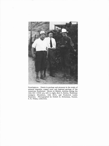 ذخایر مس پورفیری در جنوب غربی آمریکا: توسان به گلوب-میامی ، آریزونا 19-23 ژوئیه 1989