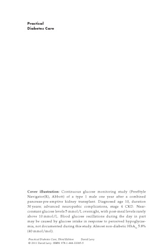 مراقبت از دیابت عملی ، چاپ سوم