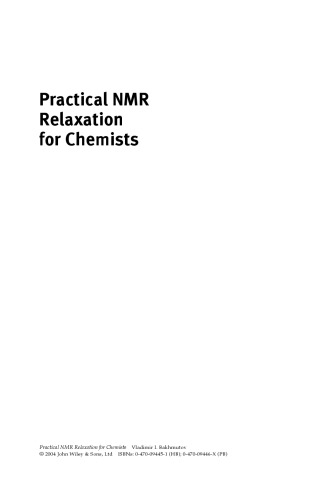 ﻿آرامش عملی NMR برای شیمیدانان
