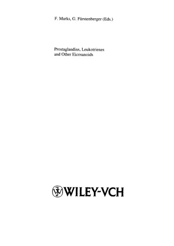 ﻿پروستاگلاندین ها ، لاکوترین ها و سایر ایکوزانوئیدها: از بیوژنز تا کاربرد بالینی