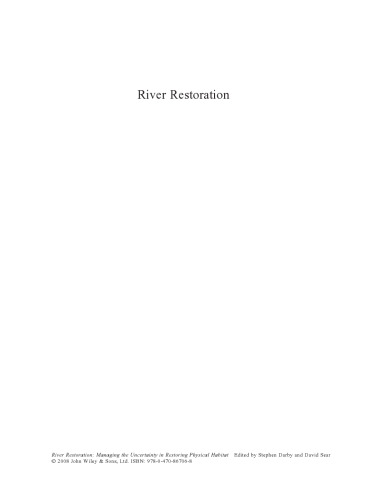 ﻿احیای رودخانه: مدیریت عدم قطعیت در احیای زیستگاه فیزیکی