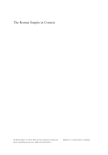 ﻿امپراتوری روم در متن: چشم اندازهای تاریخی و تطبیقی