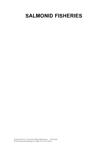 ﻿شیلات ماهی سالمون: مدیریت زیستگاه آب شیرین