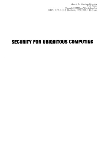 امنیت برای محاسبات Ubiquitous