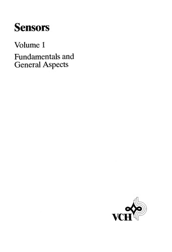 ﻿حسگرها: مبانی، جلد 1