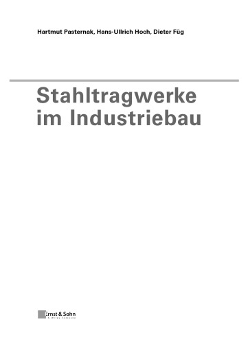 ﻿Stahltragwerke im Industriebau