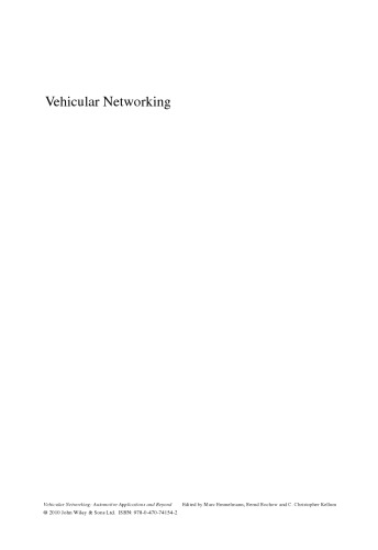 شبکه های خودرویی: برنامه های کاربردی خودرو و فراتر از آن