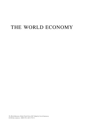 ﻿اقتصاد جهانی: سیاست تجارت جهانی 2007