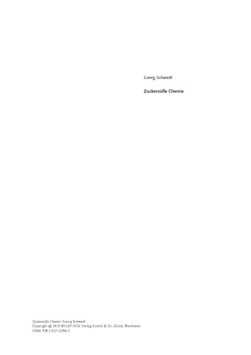 Zuckersu؟ e Chemie: Kohlenhydrate & Co