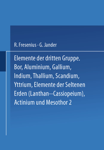 ﻿عناصر گروه سوم: بور آلومینیوم گالیم ایندیم تالیوم اسکاندیم ایتریم عناصر خاکی کمیاب ‹لانتانیم تا کاسیوپیم› اکتینیم
