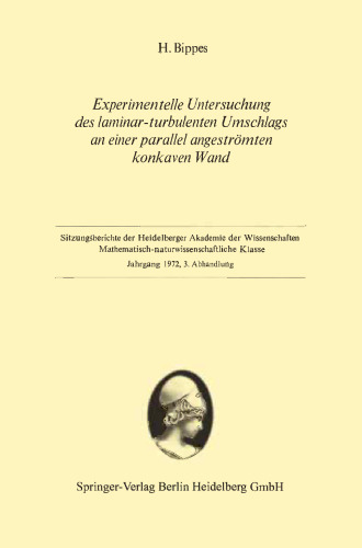 ﻿بررسی تجربی انتقال آرام - آشفته بر روی دیوار مقعر با جریان موازی