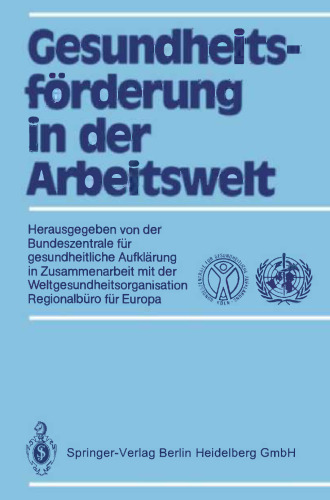 ﻿ارتقای سلامت در دنیای کار: افزایش آگاهی با همکاری سازمان بهداشت جهانی، دفتر منطقه ای اروپا