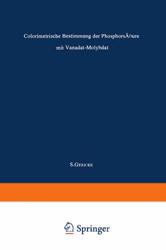 ﻿تعیین رنگ سنجی اسید فسفریک با وانادات-مولیبدات