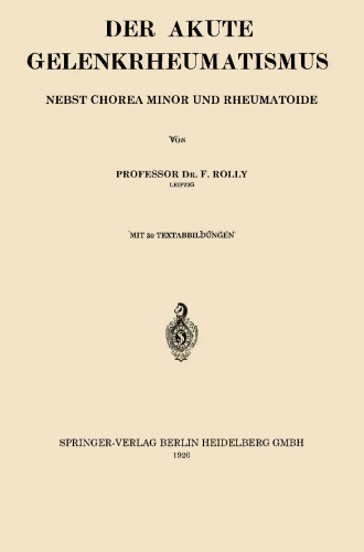 آرتریت روماتوئید حاد: همراه با بیماری کوریای جزئی و روماتوئید