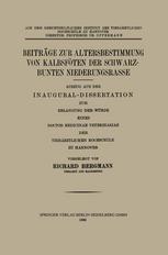 ﻿کمک به تعیین سن جنین های گوساله از نژاد دشت سیاه و سفید: گزیده ای از پایان نامه افتتاحیه در مورد کسب عنوان Doctor Medicinae Veterinariae در دانشگاه دامپزشکی هانوفر