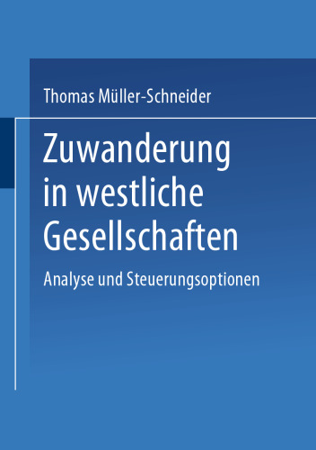 ﻿مهاجرت به جوامع غربی: گزینه های تحلیل و کنترل