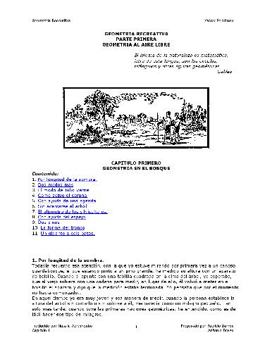 هندسه تفریحی