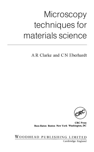 تکنیک های میکروسکوپ برای علوم مواد