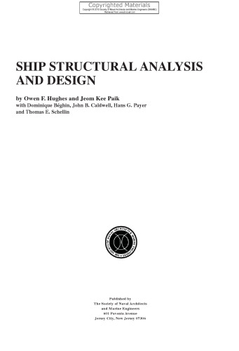 تجزیه و تحلیل و طراحی ساختاری کشتی