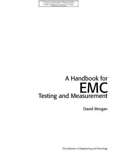 کتابچه راهنمای آزمایش و اندازه گیری EMC