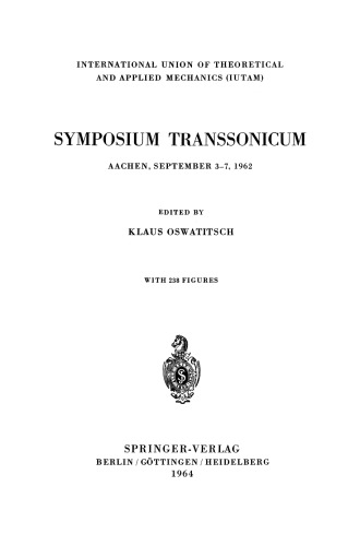 ﻿سمپوزیوم Transsonicum: آخن، 3.-7. سپتامبر 1962