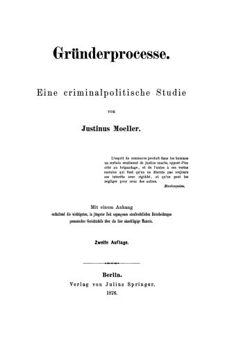 فرایندهای تأسیس: یک مطالعه سیاسی جنایی