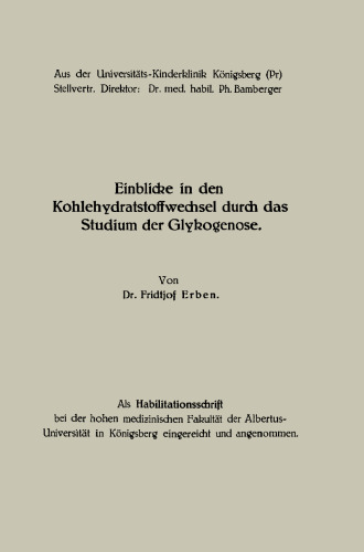 بینش در مورد متابولیسم کربوهیدرات از طریق مطالعه گلیکوژنوز