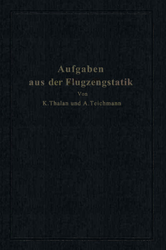 وظایف آماری از هواپیما: به نمایندگی از موسسه تحقیقات هوانوردی آلمان ، E.V. ، برلین-آدلشرف