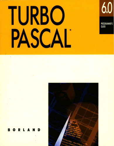 راهنمای برنامه نویس Turbo Pascal® نسخه 6.0
