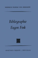 ﻿کتابشناسی Eugen Fink
