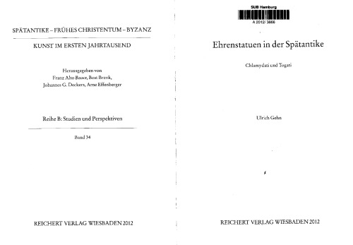 ﻿مجسمه های افتخار در اواخر باستان: کلامیداتی و توگاتی
