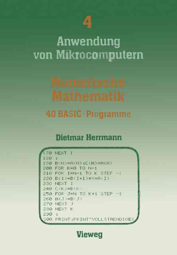 ﻿ریاضیات عددی - 40 برنامه اساسی