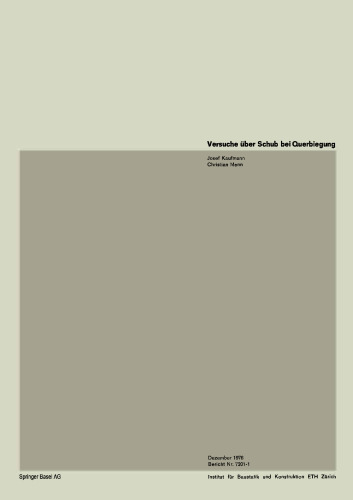 آزمایش بر روی برش در خمش عرضی