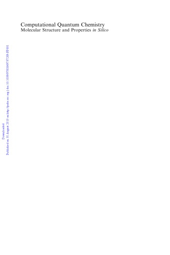 ﻿شیمی کوانتومی محاسباتی - ساختار مولکولی و خواص در سیلیکو
