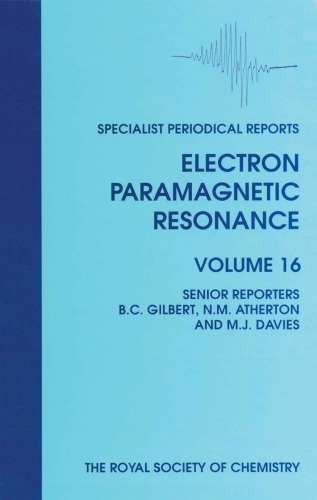﻿Electron Paramagnetic Resonance Vol. 16