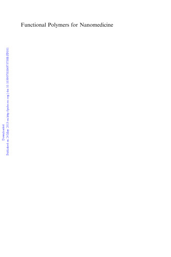 پلیمرهای کاربردی برای نانو پزشکی