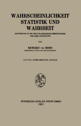 آمار احتمالی و حقیقت: مقدمه ای بر تئوری جدید احتمال و کاربرد آن