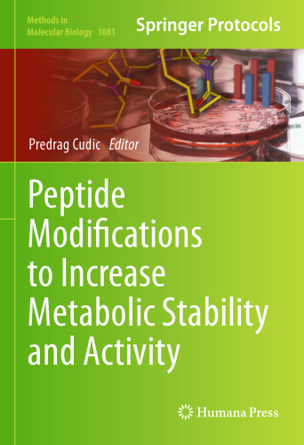 ﻿تغییرات پپتید برای افزایش ثبات و فعالیت متابولیک