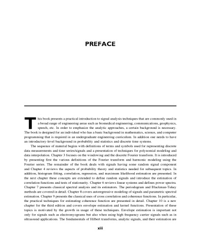﻿مقدمه ای بر تحلیل آماری کاربردی سیگنال. راهنمای کاربردهای مهندسی پزشکی و مهندسی برق