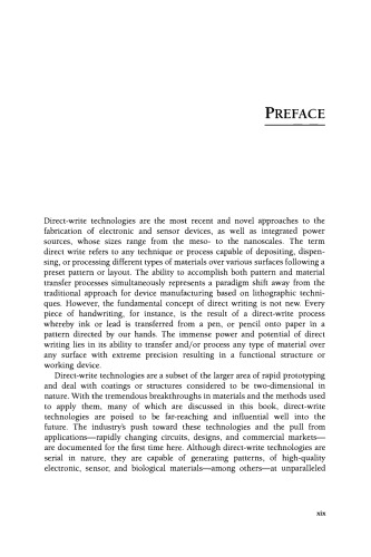 روشهای نوشتن مستقیم برای نمونه سازی سریع. سنسورها ، الکترونیک و منابع انرژی یکپارچه