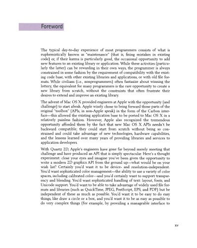 برنامه نویسی با کوارتز: 2D و PDF Graphics در Mac OS X