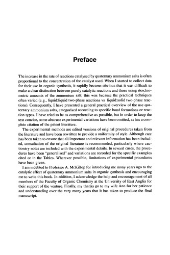 نمک های آمونیوم کواترنر. استفاده از آنها در تجزیه و تحلیل فاز انتقال