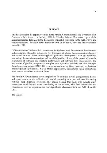 دینامیک سیالات محاسباتی موازی 1998. توسعه و کاربردهای فناوری موازی