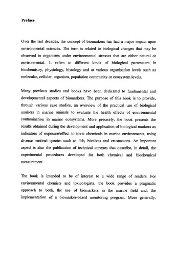 نشانگرهای زیستی در موجودات دریایی. یک رویکرد عملی