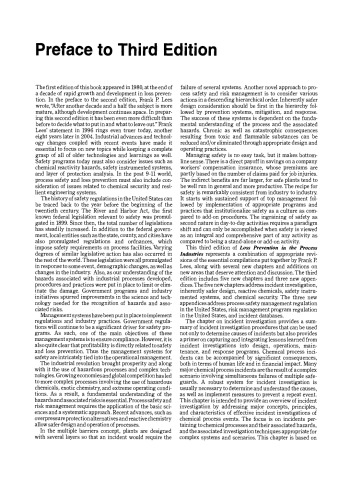 ﻿پیشگیری از ضرر لیس در صنایع فرآیندی. شناسایی ، ارزیابی و کنترل خطر