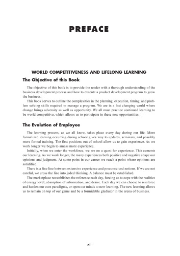 پیگیری توسعه محصول جدید. فرایند توسعه کسب و کار