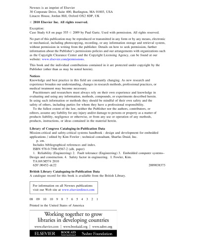 دفترچه راهنمای سیستم های انتقادی و ایمنی-بحرانی. طراحی و توسعه برنامه های کاربردی جاسازی شده